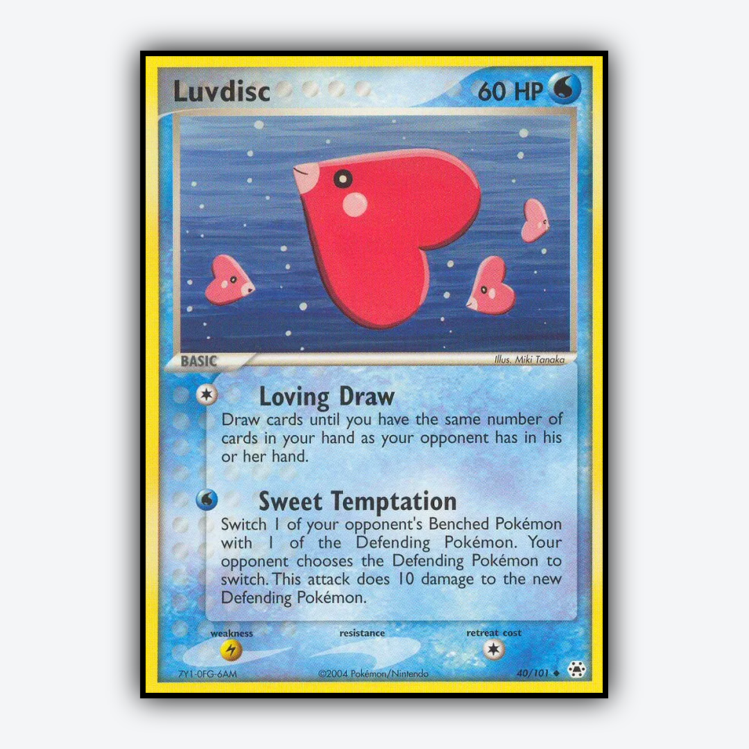 Luvdisc 040/101 - Hidden Legends Set - Card Rug