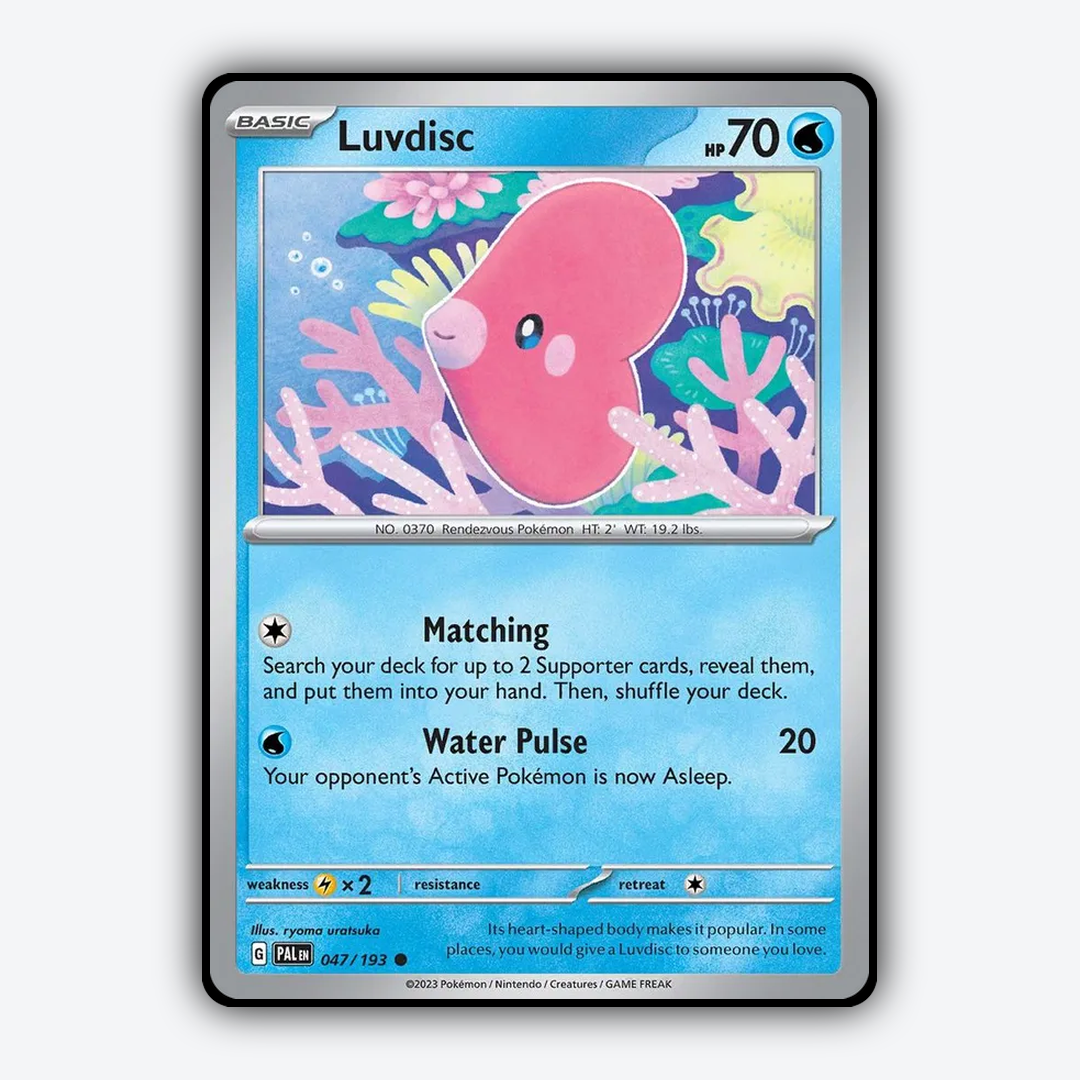 Luvdisc 047/193 - Paldea Evolved Set - Card Rug
