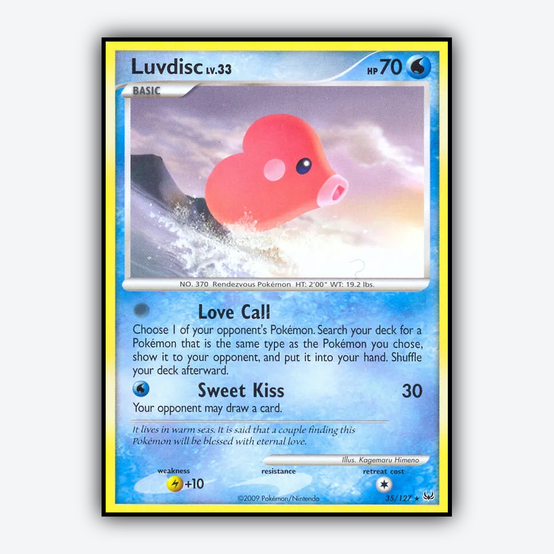 Luvdisc 035/127 - Platinum Set - Card Rug