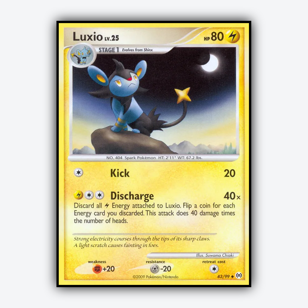 Luxio 043/99 - Arceus Set - Card Rug