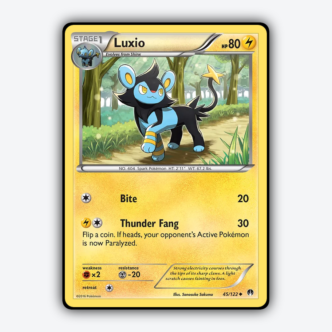 Luxio 045/122 - BREAKpoint Set - Card Rug