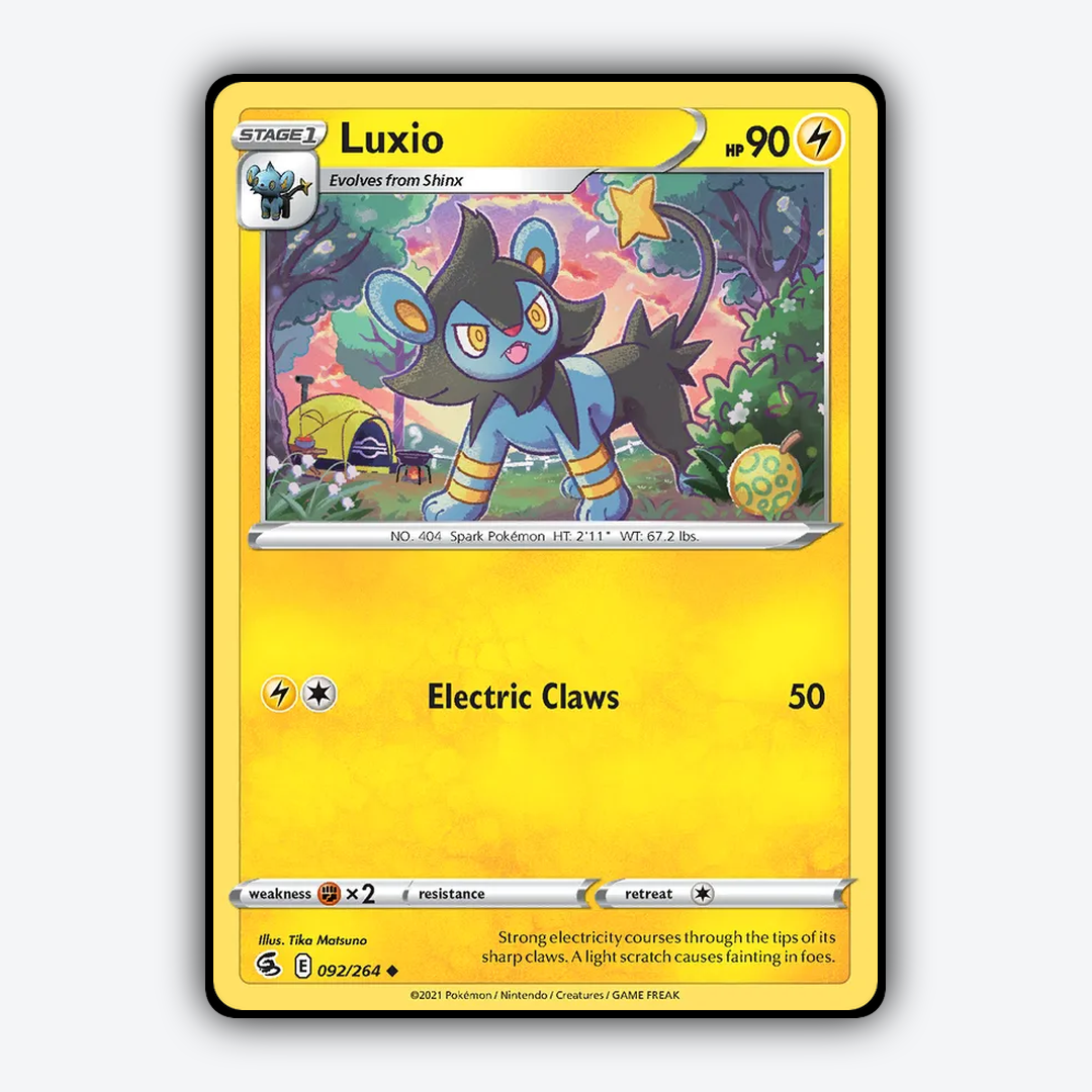Luxio 092/264 - Fusion Strike Set - Card Rug