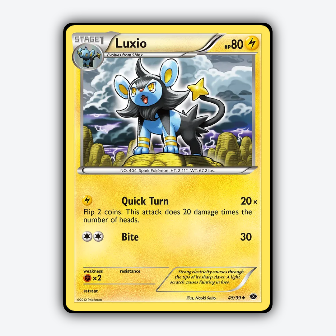 Luxio 045/99 - Next Destinies Set - Card Rug