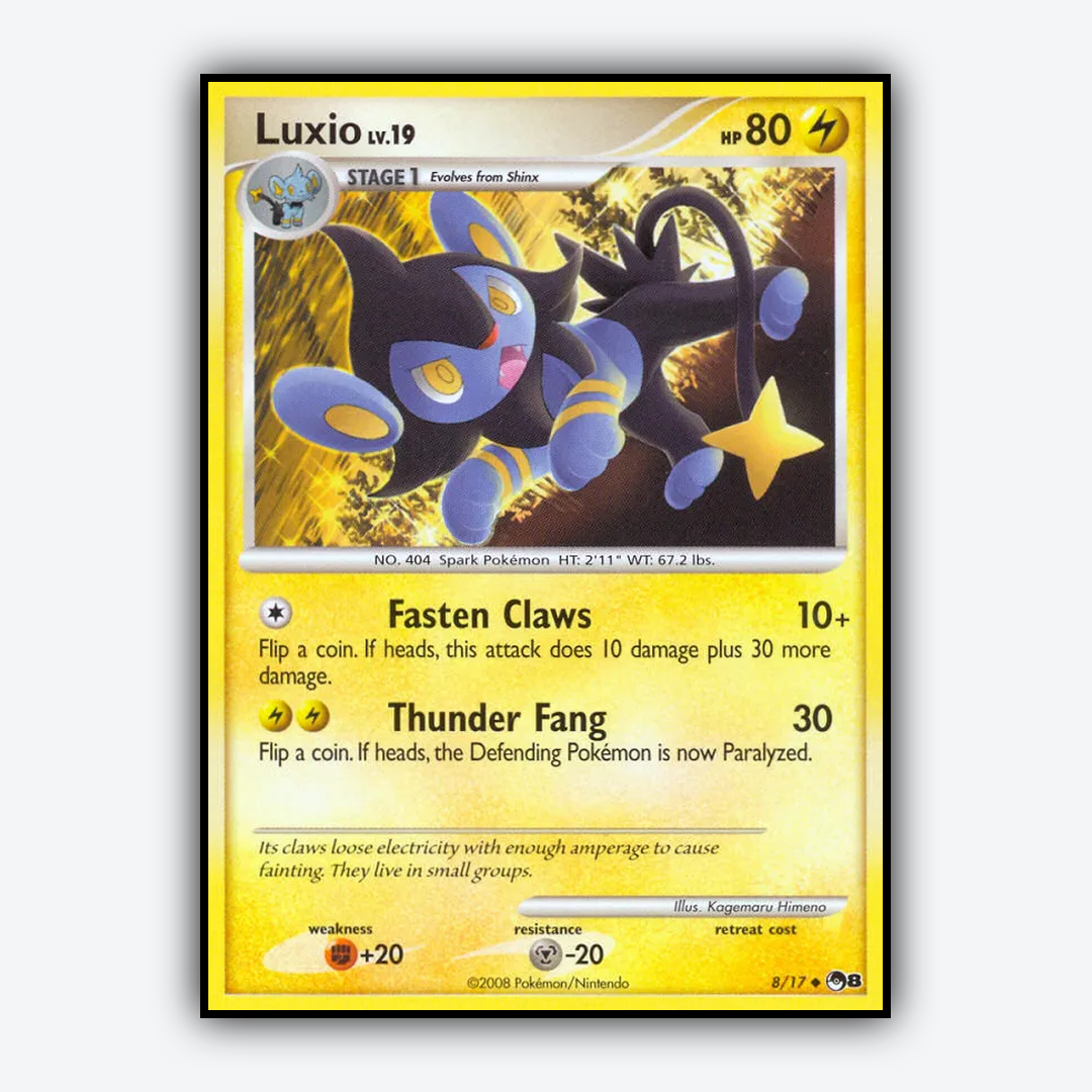 Luxio 008/17 - POP Series 8 Set - Card Rug