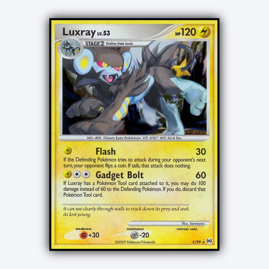 Luxray 005/99 - Arceus Set - Card Rug