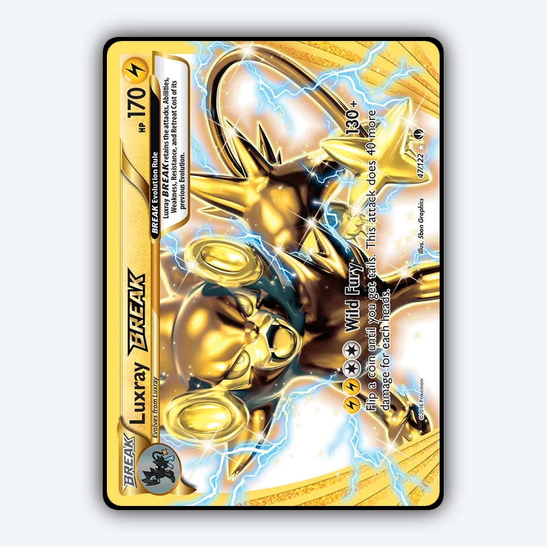 Luxray BREAK 047/122 - BREAKpoint Set - Card Rug