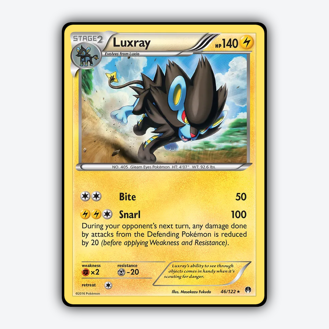 Luxray 046/122 - BREAKpoint Set - Card Rug