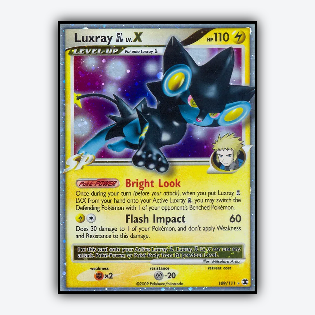 Luxray GL LV.X 109/111 - Rising Rivals Set - Card Rug