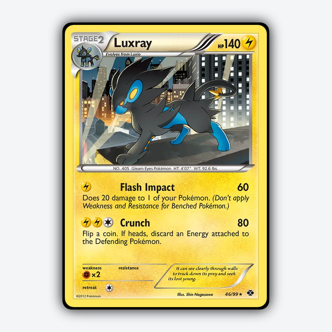 Luxray 046/99 - Next Destinies Set - Card Rug