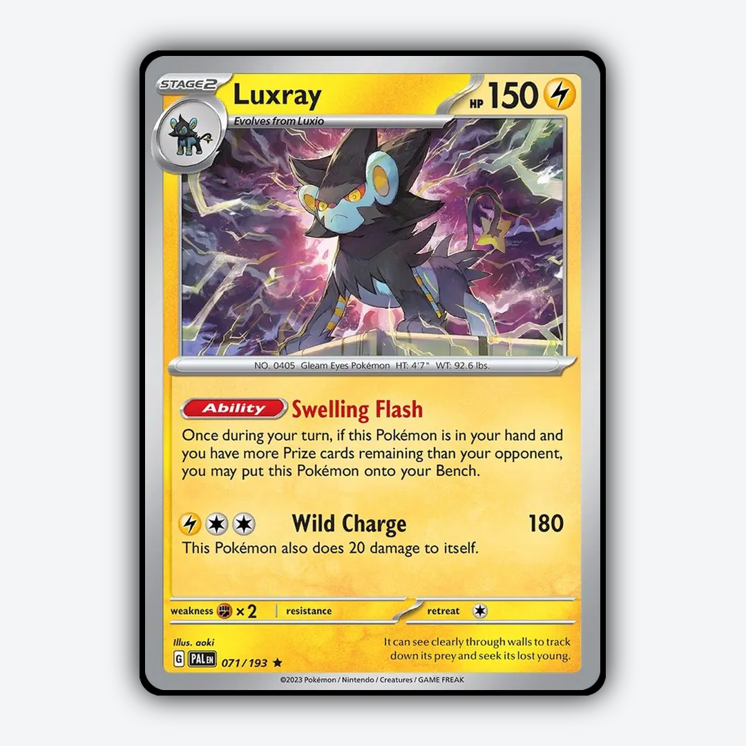 Luxray 071/193 - Paldea Evolved Set - Card Rug