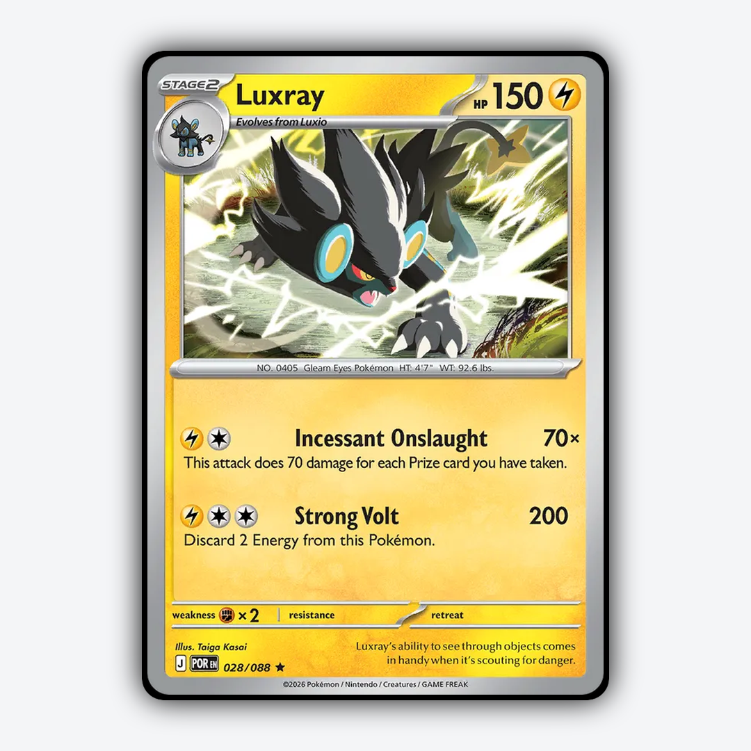 Luxray 028/088 - Perfect Order Set - Card Rug
