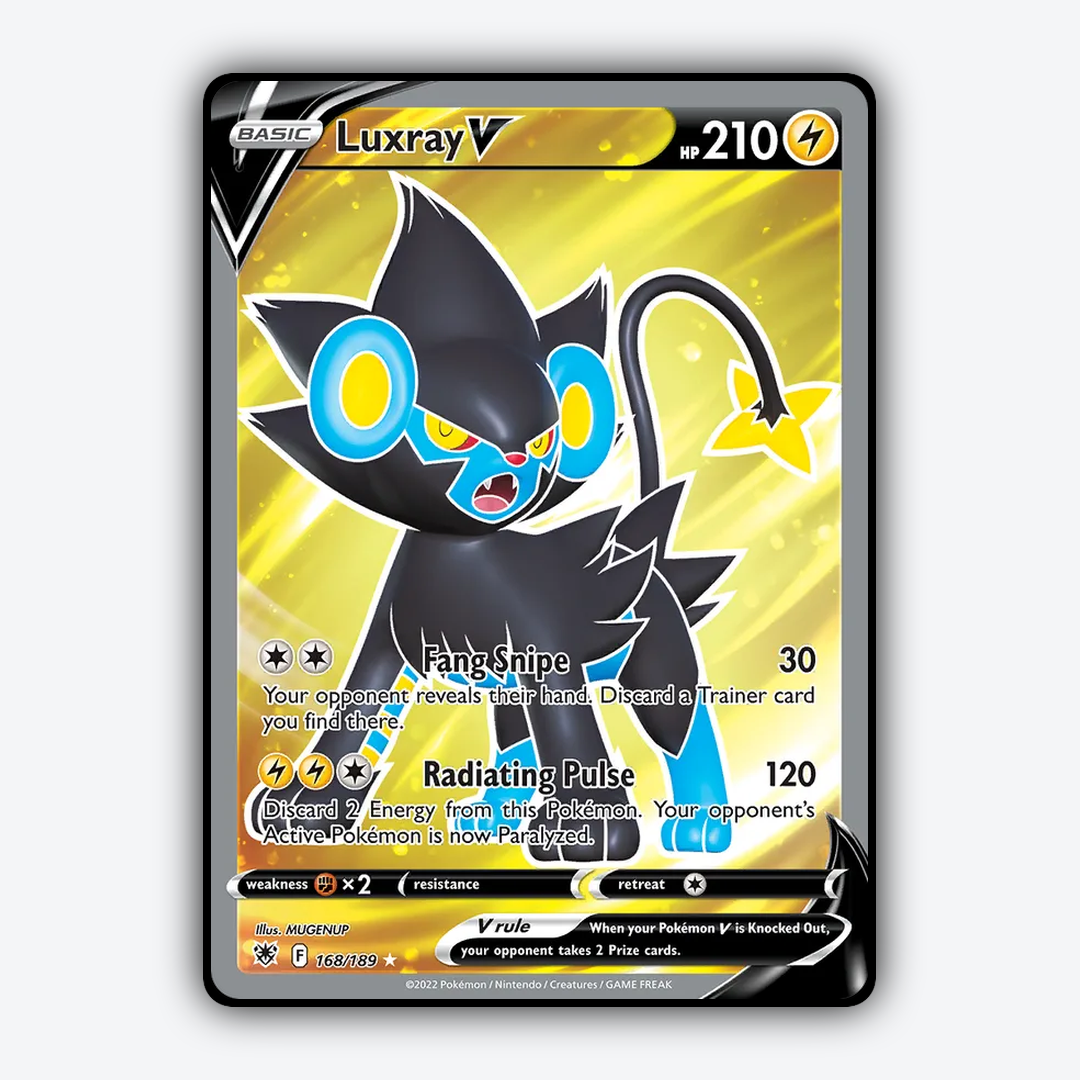 Luxray V 168/189 - Astral Radiance Set - Card Rug