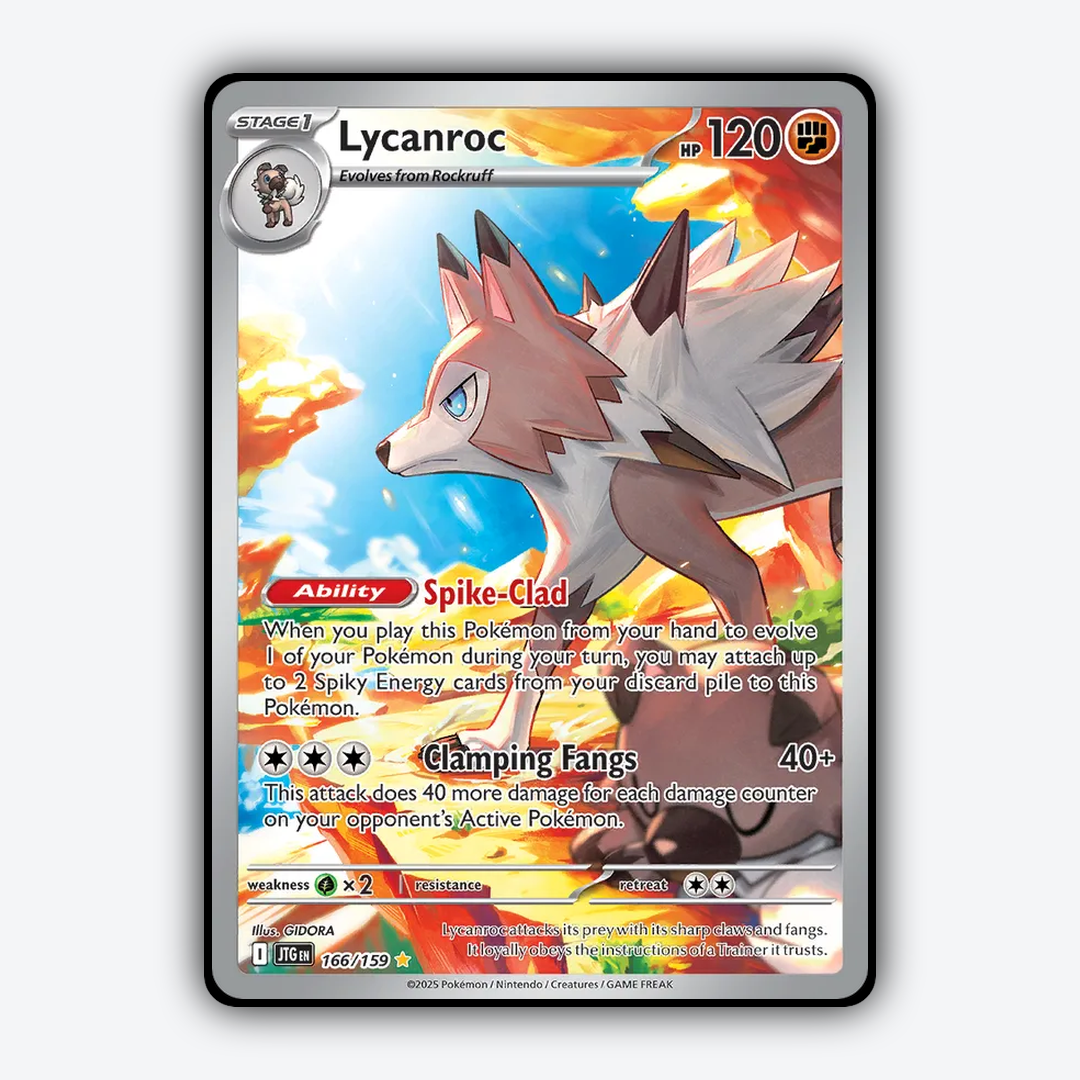 Lycanroc #166 - Journey Together Set - Card Rug