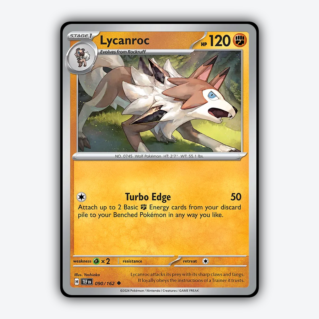 Lycanroc 090/162 - Temporal Forces Set - Card Rug