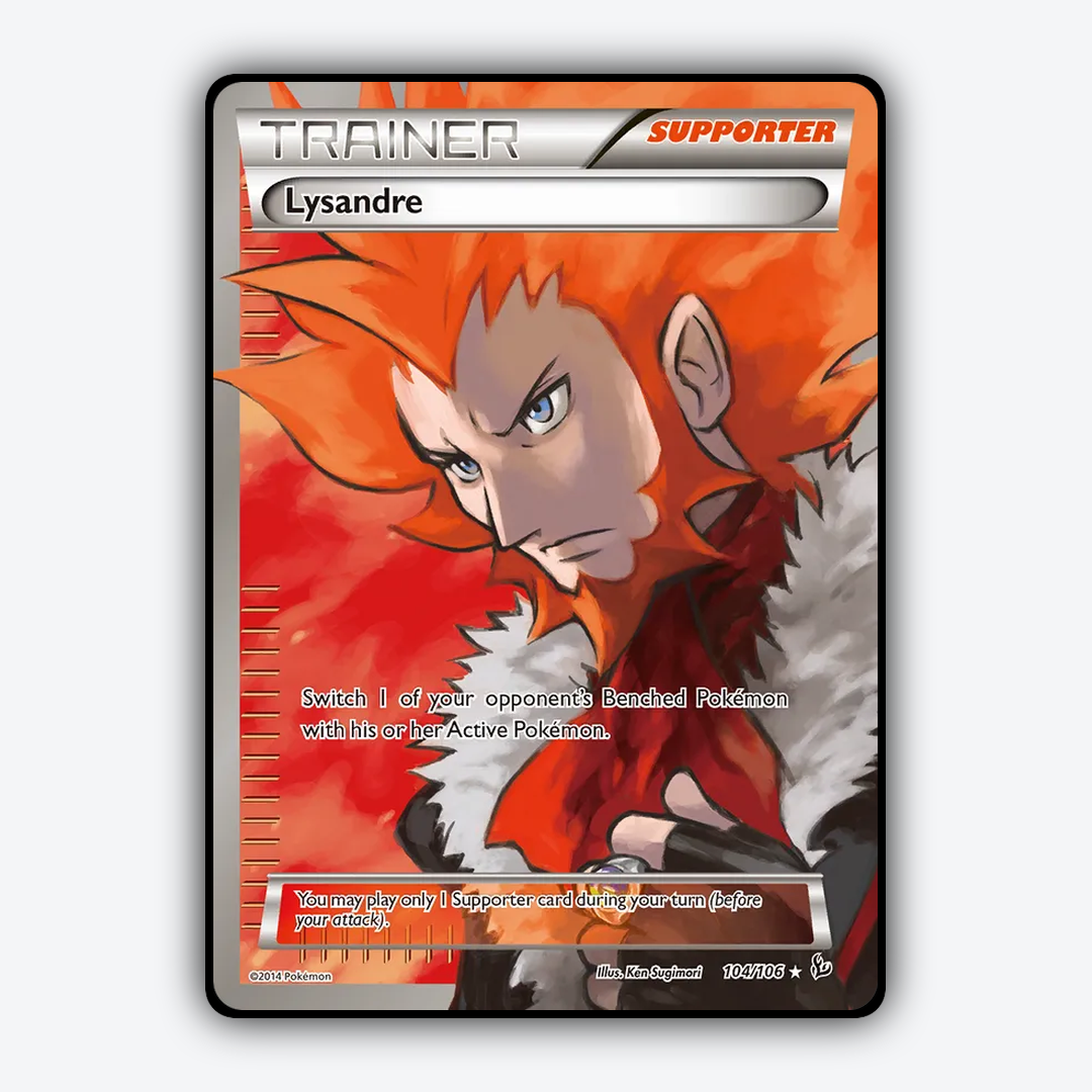 Lysandre 104/106 - Flashfire Set - Card Rug