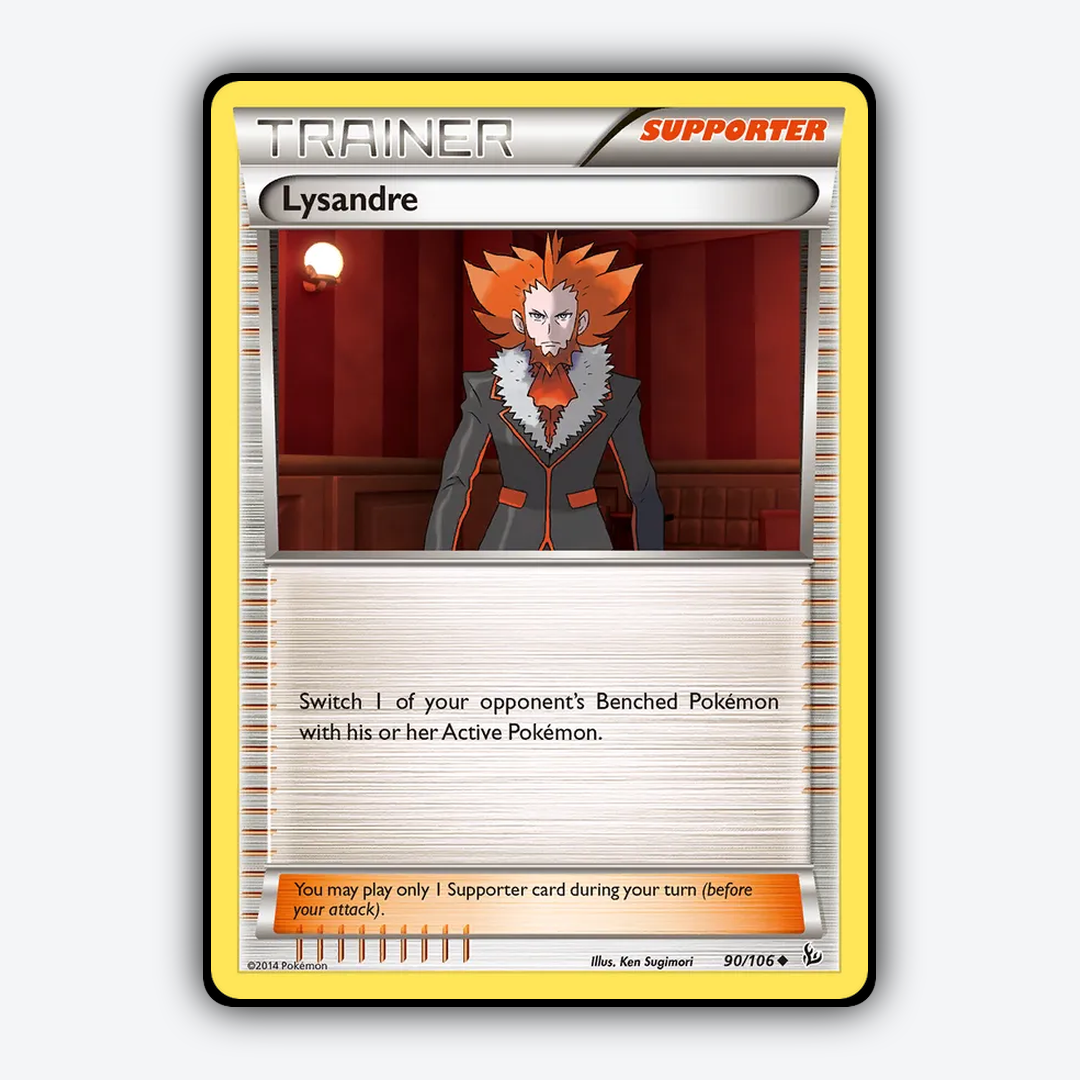 Lysandre 090/106 - Flashfire Set - Card Rug