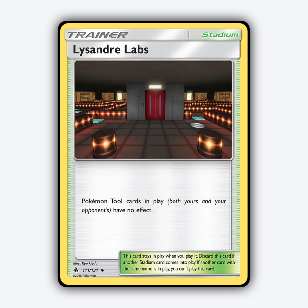 Lysandre Labs 111/131 - Forbidden Light Set - Card Rug