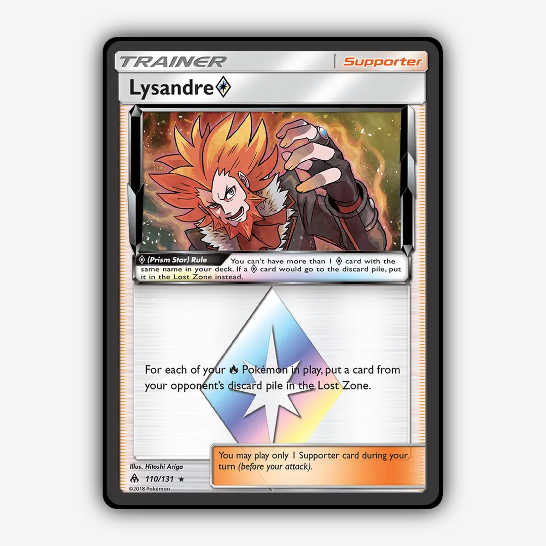 Lysandre ◇ 110/131 - Forbidden Light Set - Card Rug