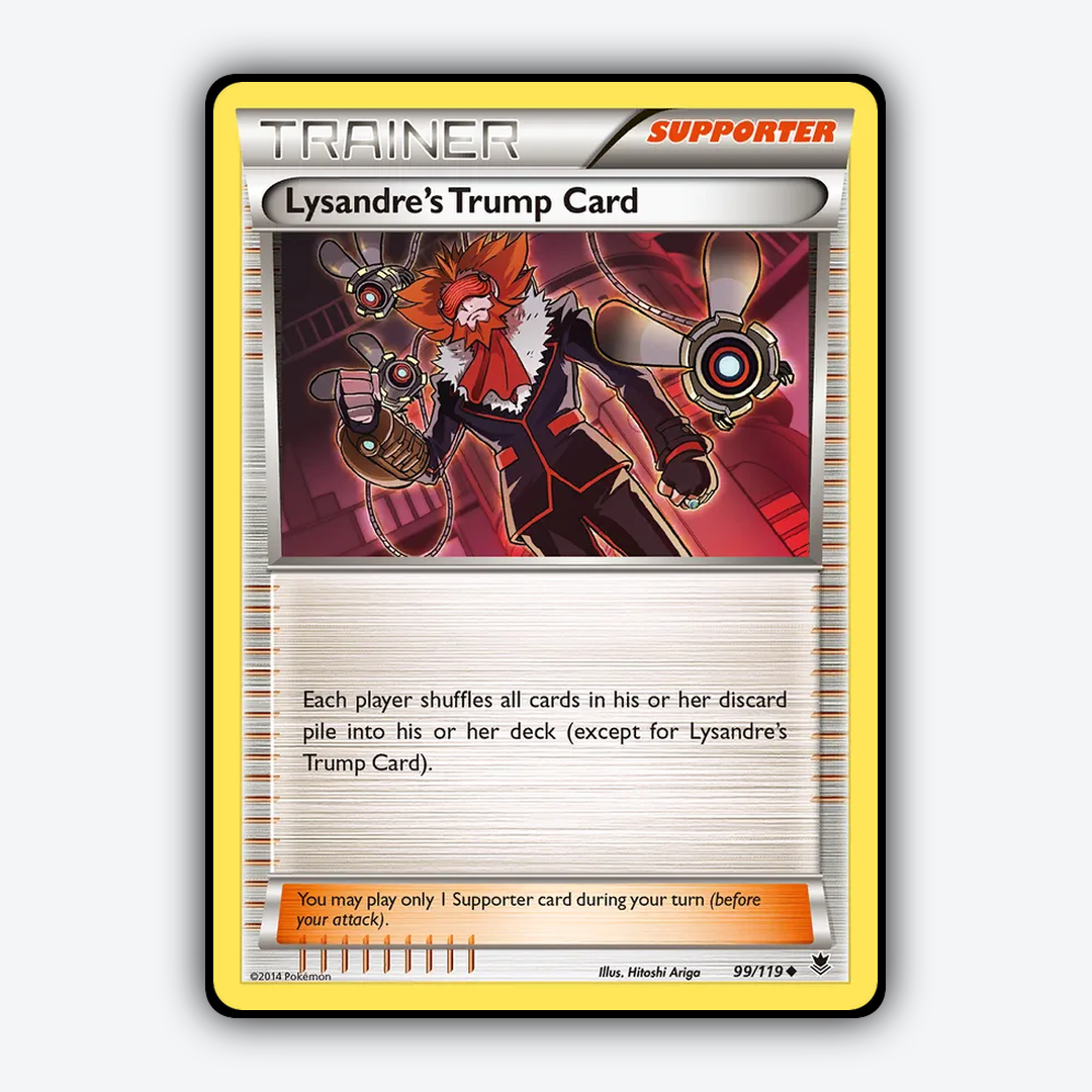 Lysandre's Trump Card 099/119 - Phantom Forces Set - Card Rug