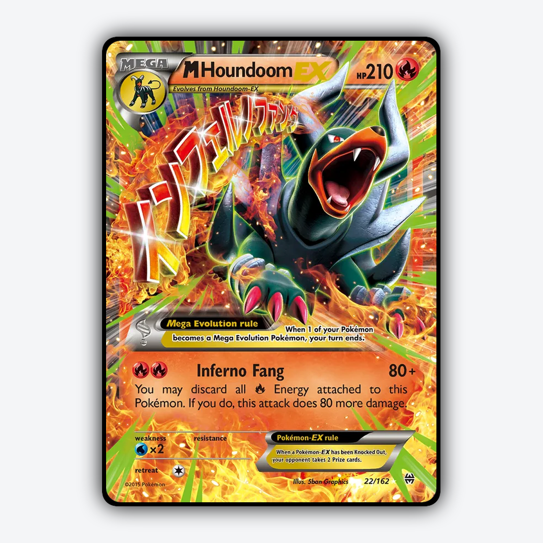 M Houndoom-EX 022/162 - BREAKthrough Set - Card Rug