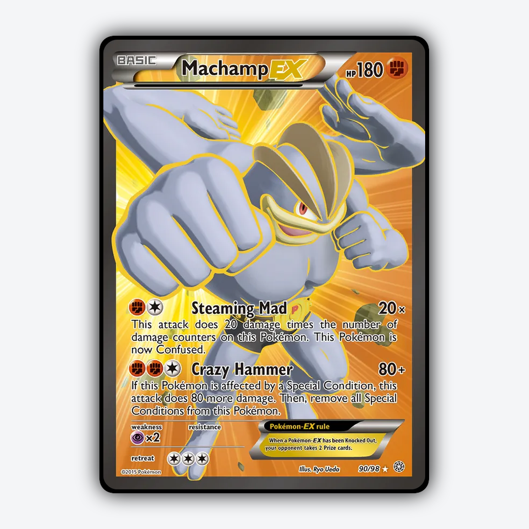 Machamp-EX 090/98 - Ancient Origins Set - Card Rug