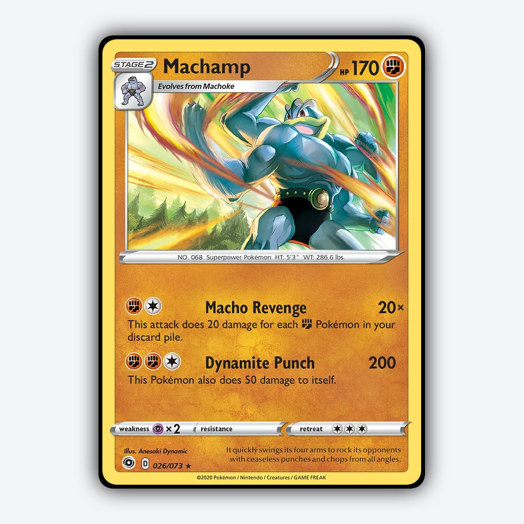 Machamp 026/73 - Champion's Path Set - Card Rug