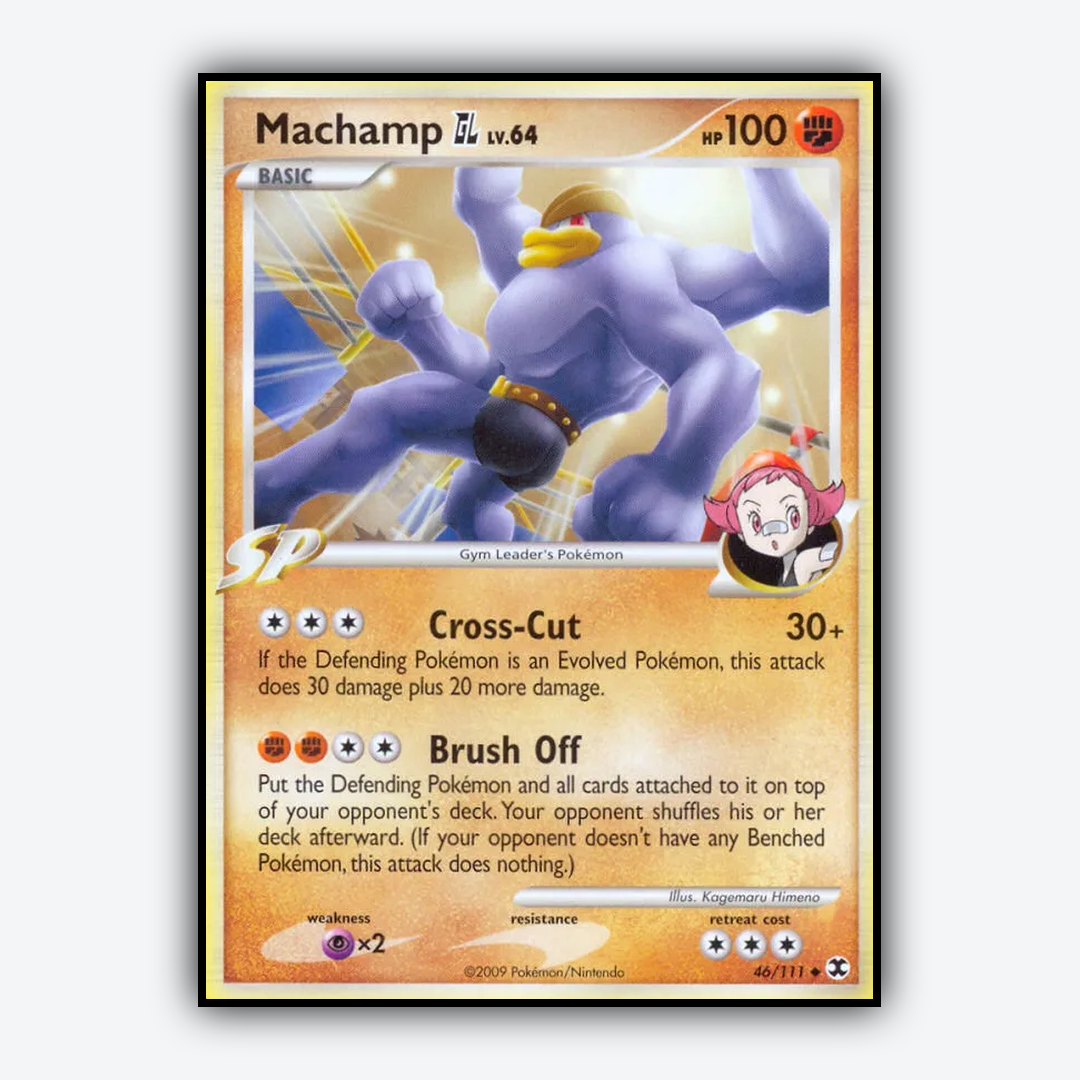Machamp GL 046/111 - Rising Rivals Set - Card Rug