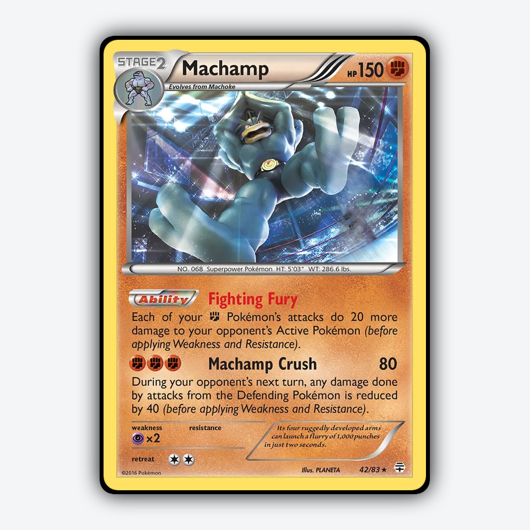 Machamp 042/83 - Generations Set - Card Rug