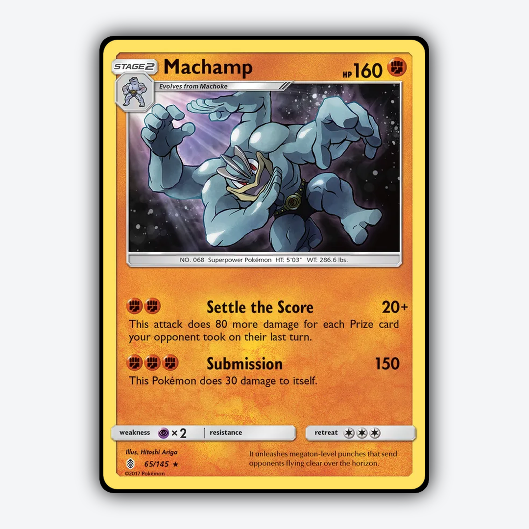 Machamp 065/145 - Guardians Rising Set - Card Rug