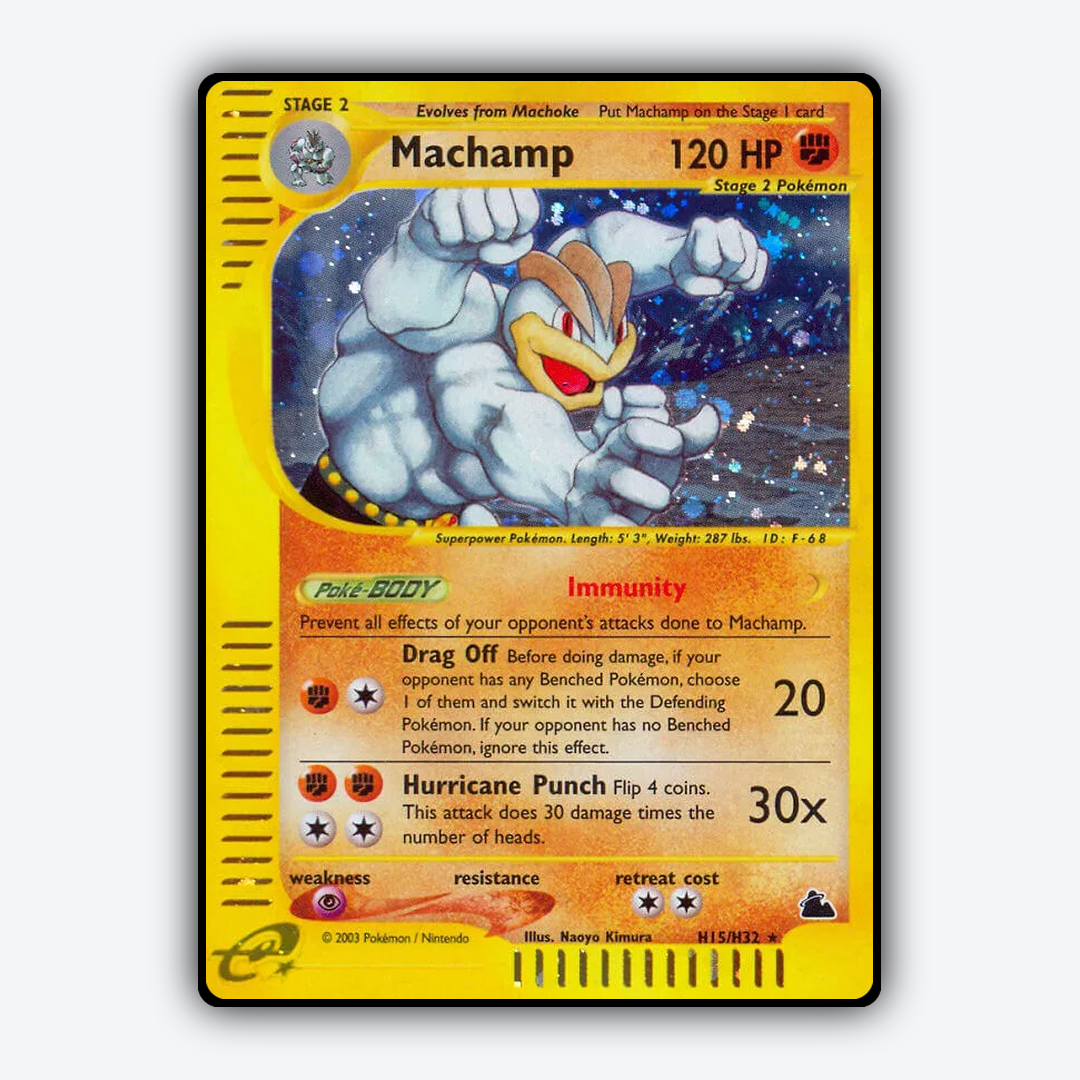 Machamp H015/144 - H015/144 Skyridge Set - Card Rug