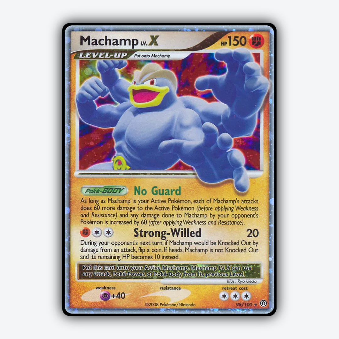 Machamp LV.X 098/100 - Stormfront Set - Card Rug