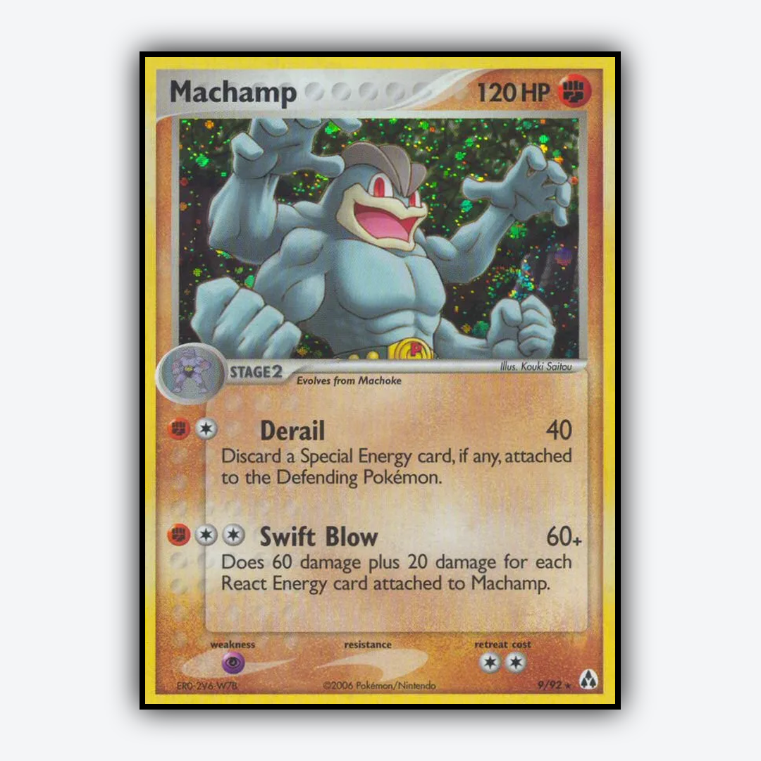 Machamp 009/92 - Legend Maker Set - Card Rug