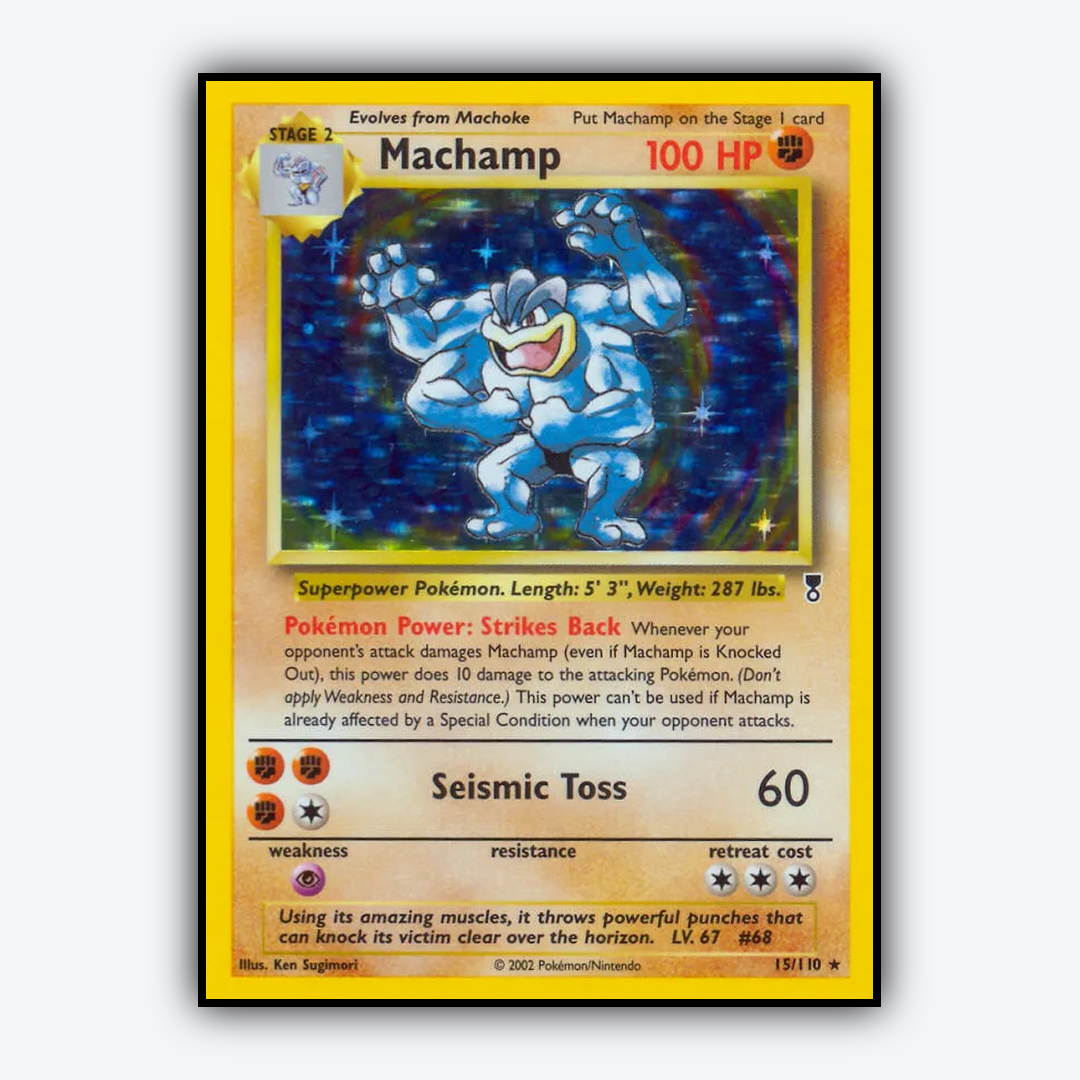 Machamp 015/110 - Legendary Collection Set - Card Rug