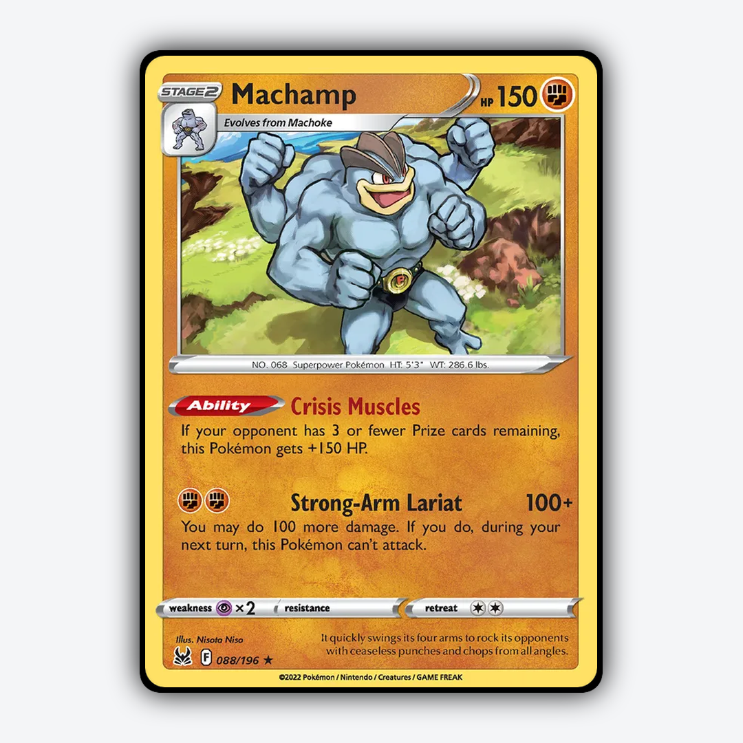 Machamp 088/196 - Lost Origin Set - Card Rug