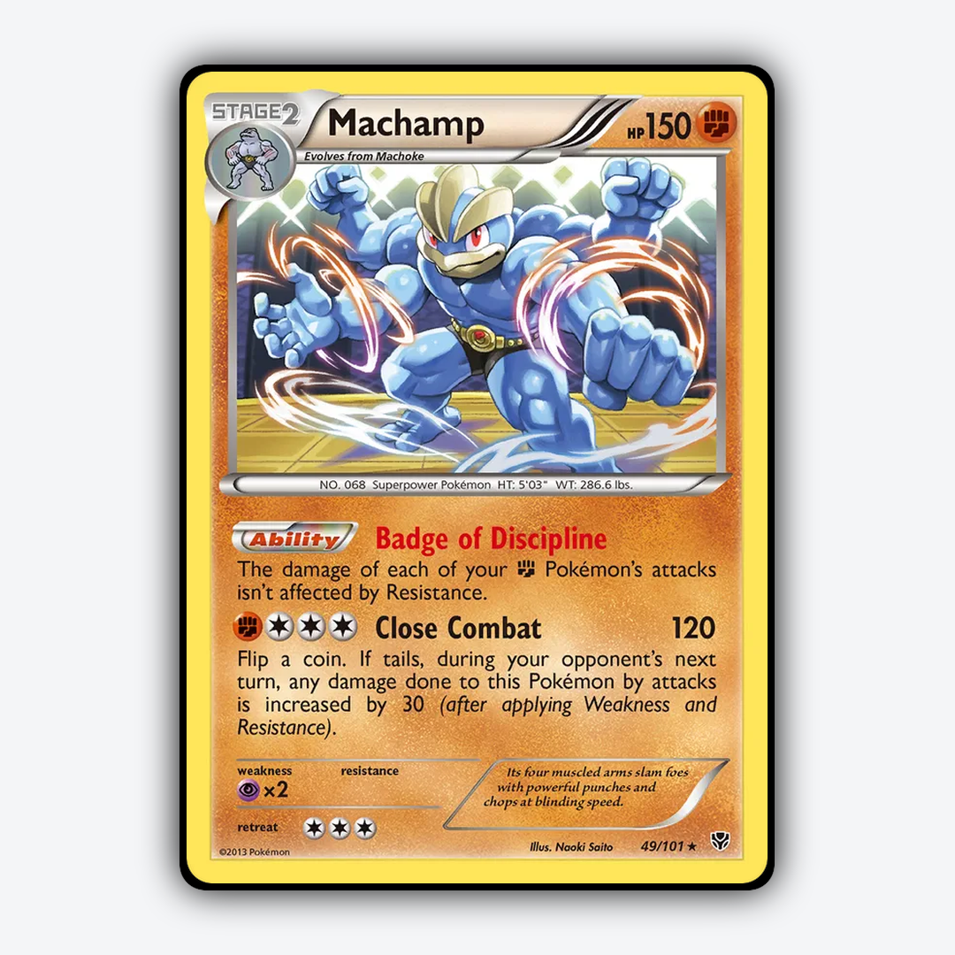 Machamp 049/101 - Plasma Blast Set - Card Rug