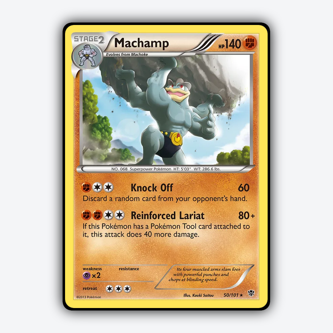 Machamp 050/101 - Plasma Blast Set - Card Rug