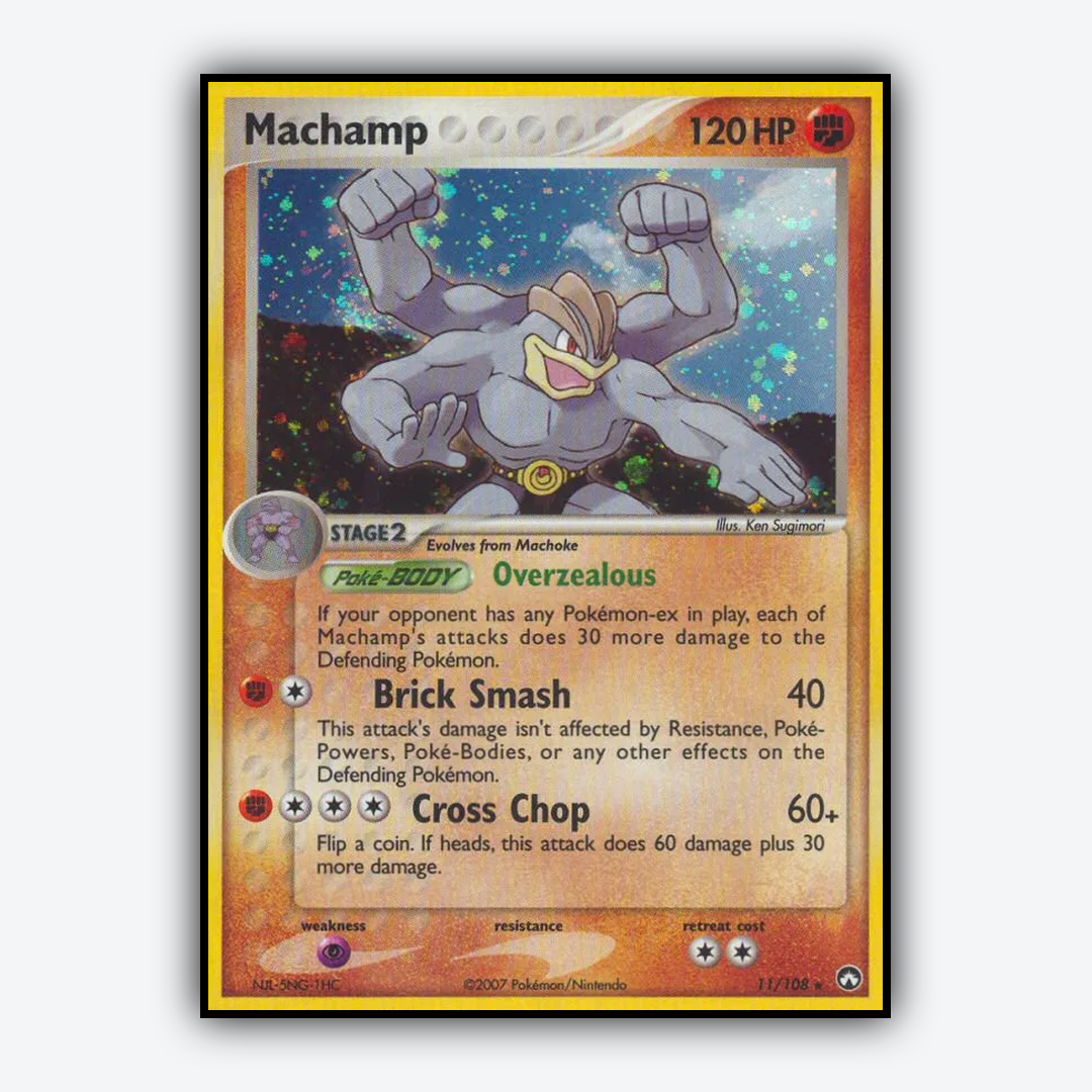 Machamp 011/108 - Power Keepers Set - Card Rug