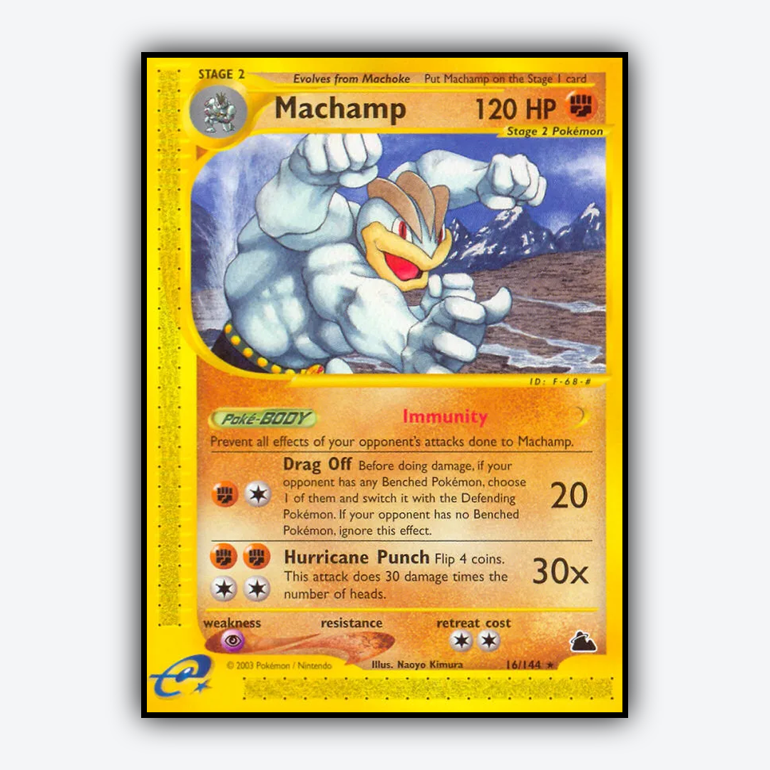 Machamp 016/144 - Skyridge Set - Card Rug