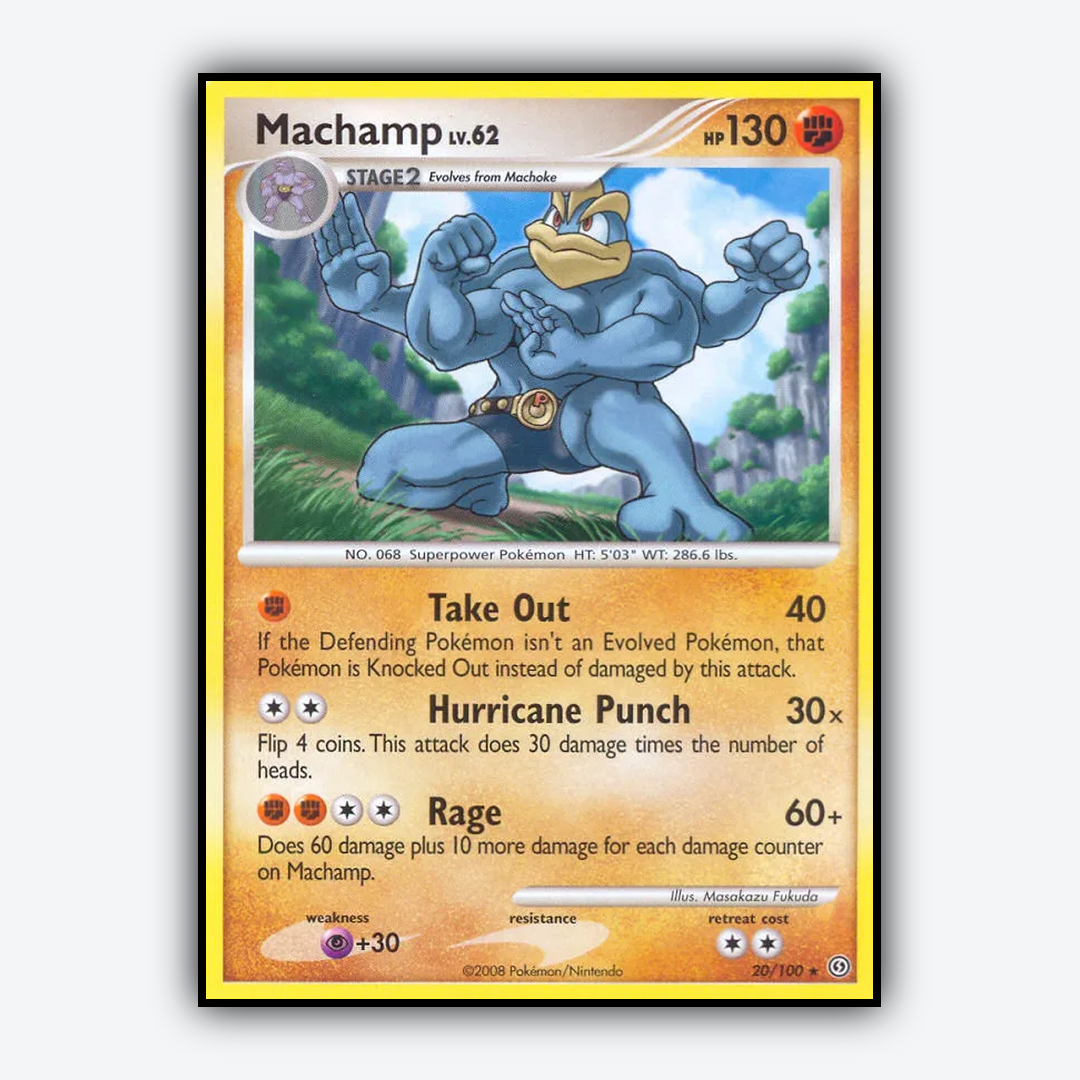 Machamp 020/100 - Stormfront Set - Card Rug