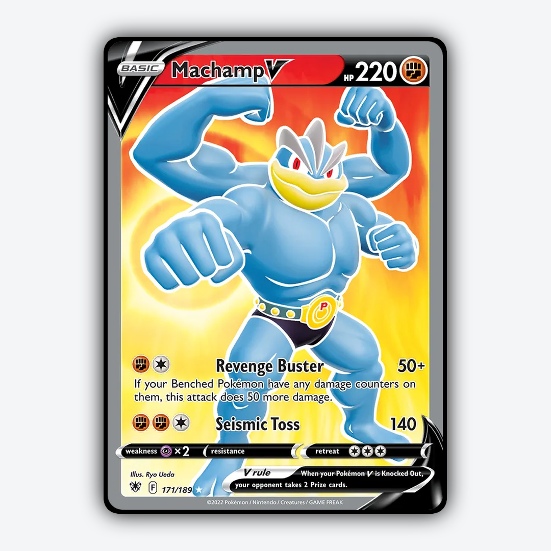 Machamp V 171/189 - Astral Radiance Set - Card Rug