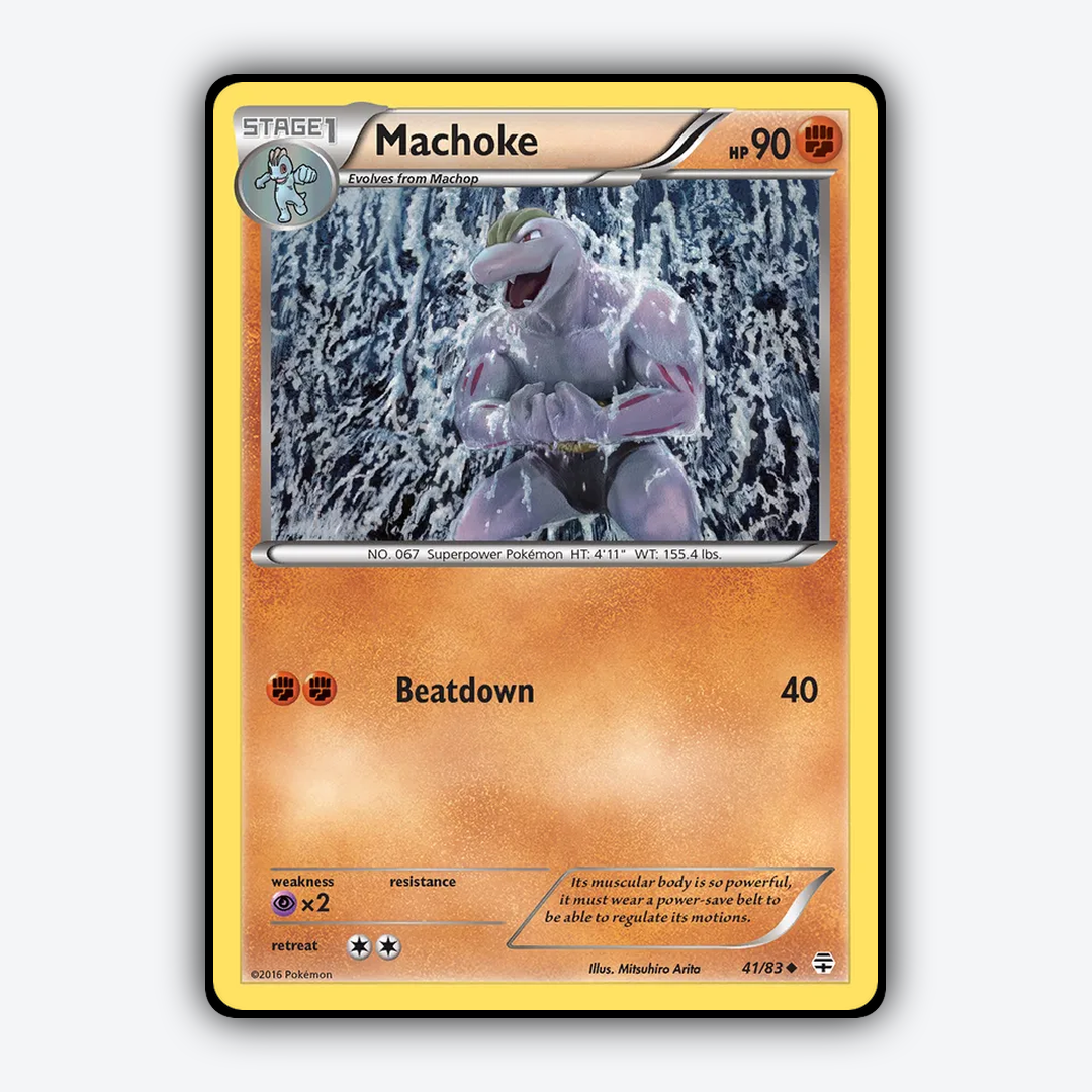 Machoke 041/83 - Generations Set - Card Rug