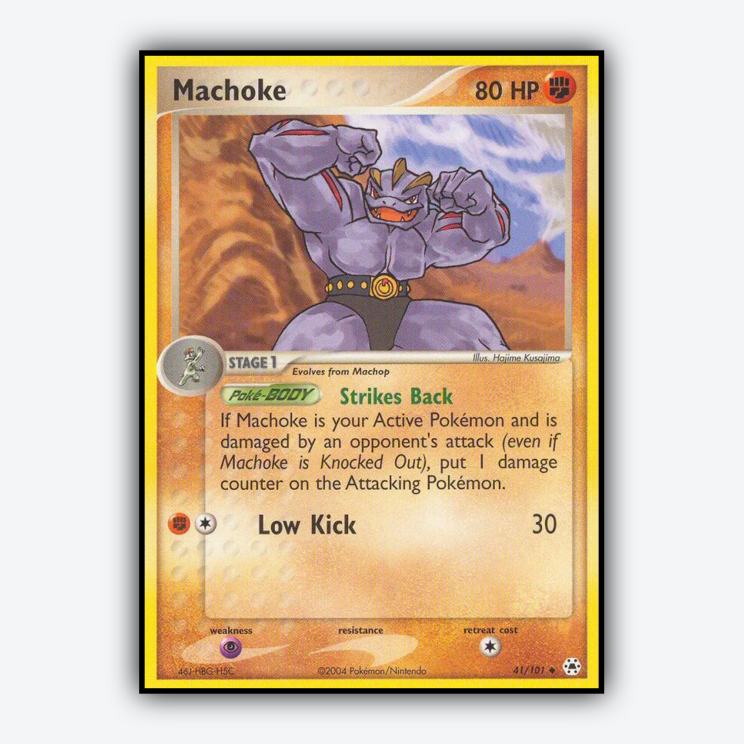Machoke 041/101 - Hidden Legends Set - Card Rug