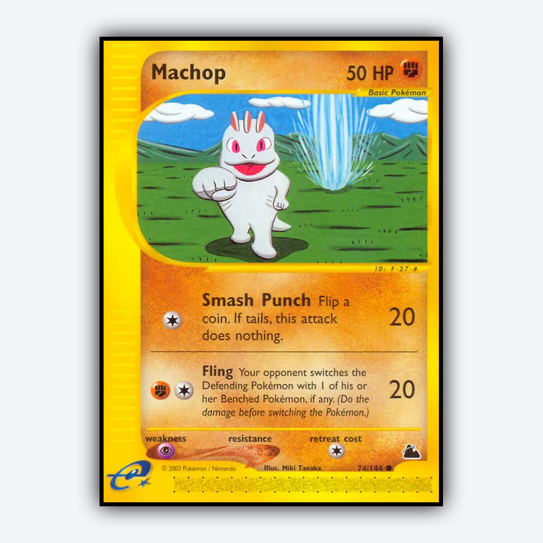 Machop 074/144 - Skyridge Set - Card Rug