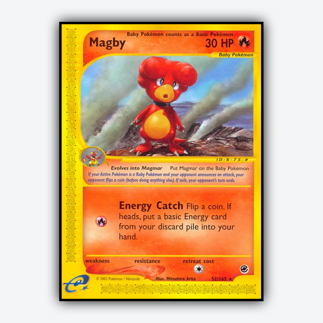 Magby 052/165 - Expedition Base Set - Card Rug