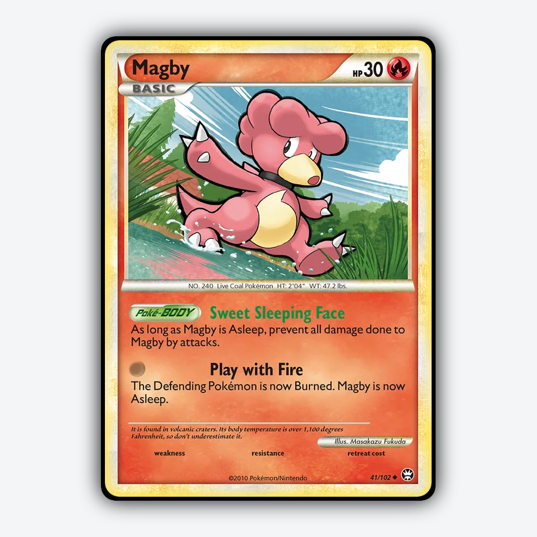 Magby 041/102 - HS—Triumphant Set - Card Rug