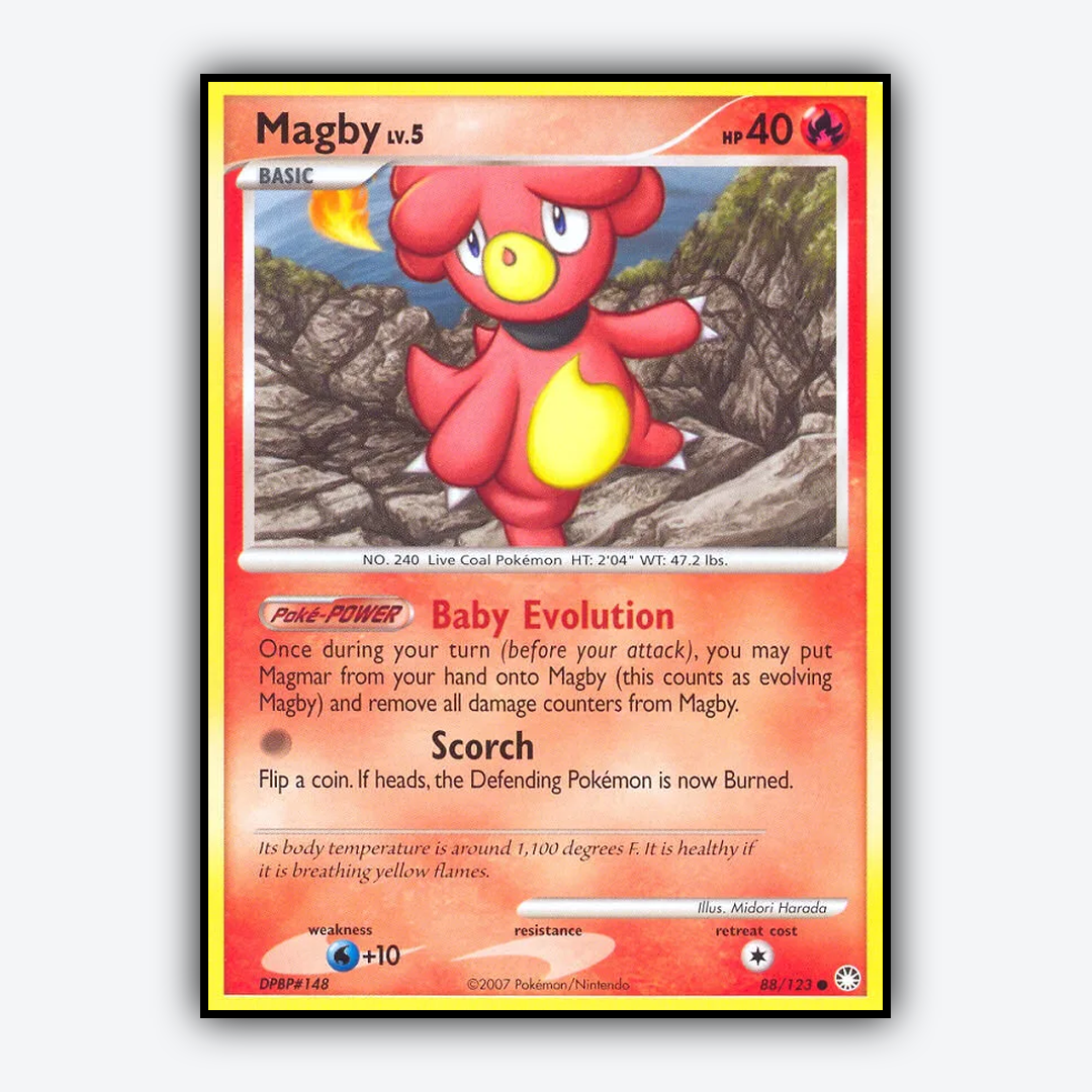 Magby 088/123 - Mysterious Treasures Set - Card Rug