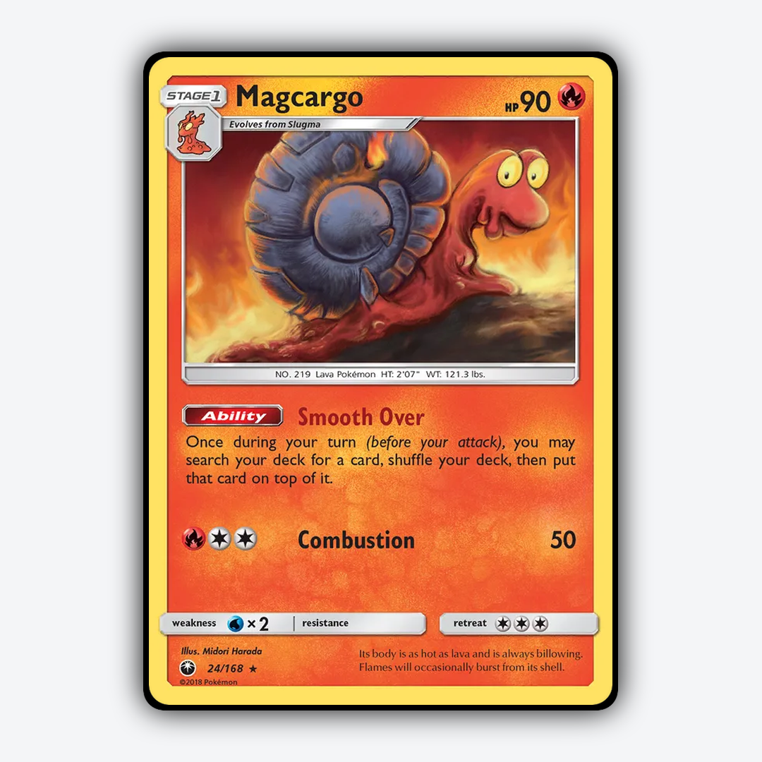 Magcargo 024/168 - Celestial Storm Set - Card Rug