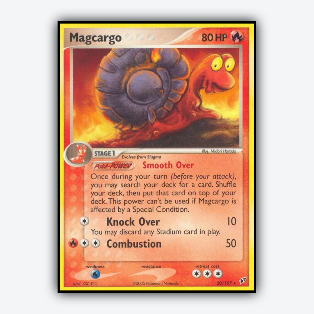 Magcargo 020/107 - Deoxys Set - Card Rug