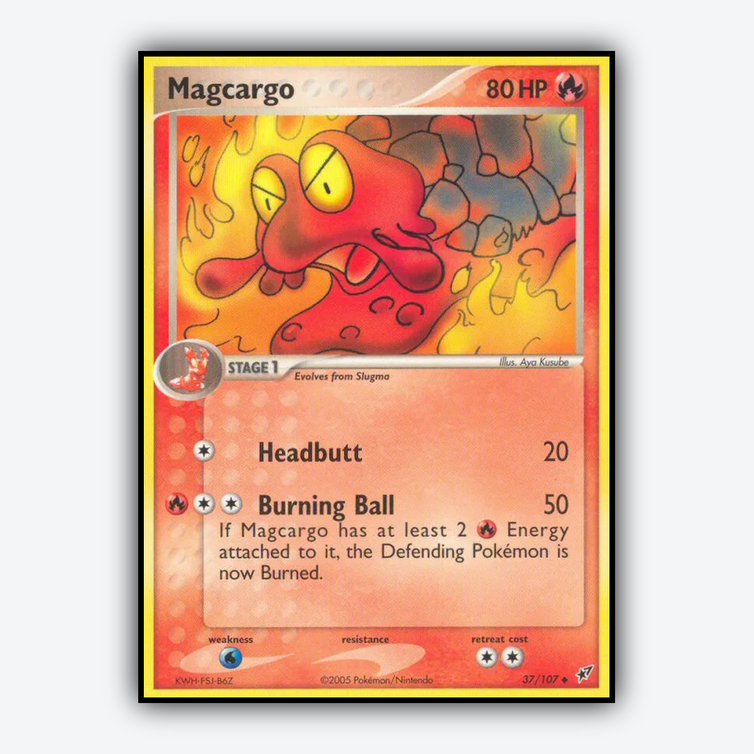 Magcargo 037/107 - Deoxys Set - Card Rug