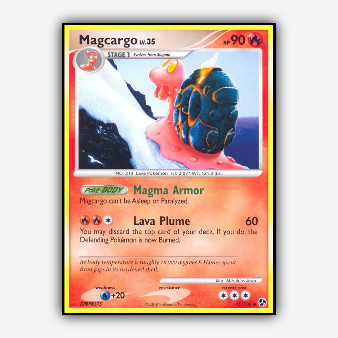 Magcargo 045/106 - Great Encounters Set - Card Rug